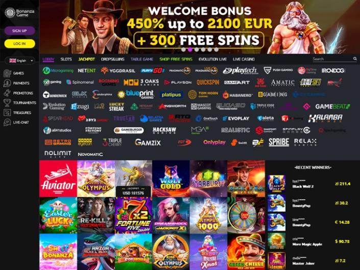 BonanzaGame Casino - Twoje nowe ulubione miejsce do gry online